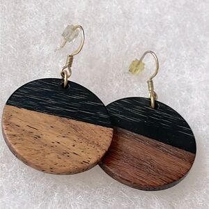 Wooden earrings